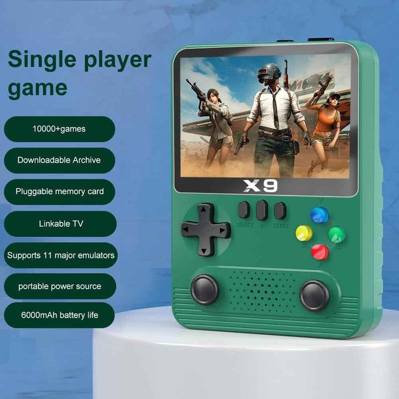 Consola de Juegos x9 con pantalla IPS de 3,5 Pulgadas