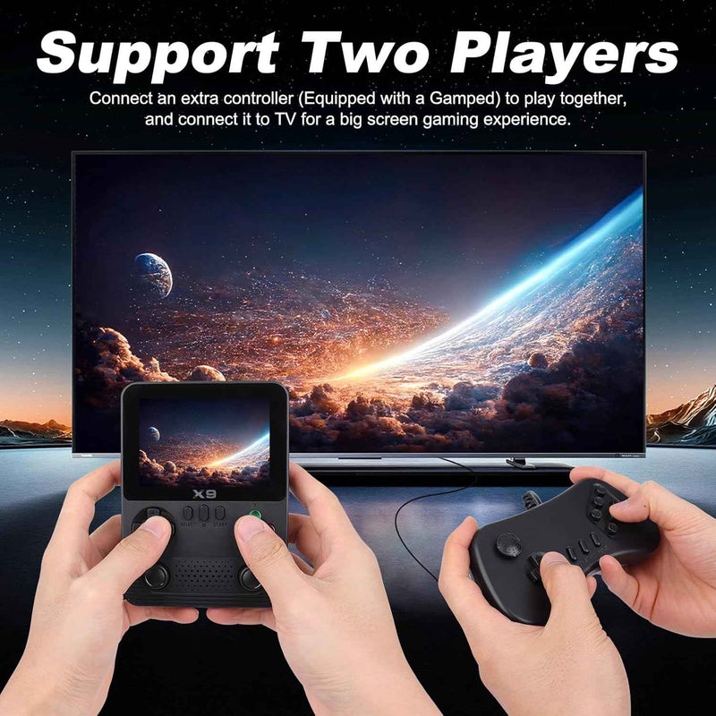 Consola de Juegos x9 con pantalla IPS de 3,5 Pulgadas