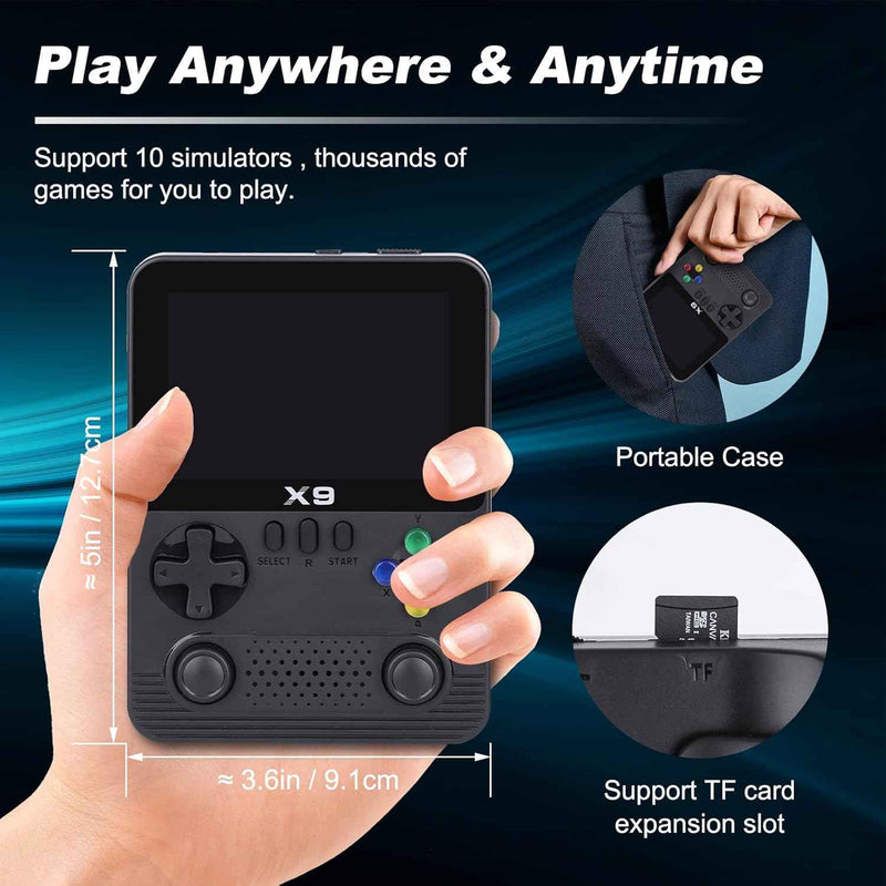Consola de Juegos x9 con pantalla IPS de 3,5 Pulgadas