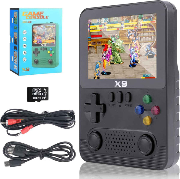 Consola de Juegos x9 con pantalla IPS de 3,5 Pulgadas
