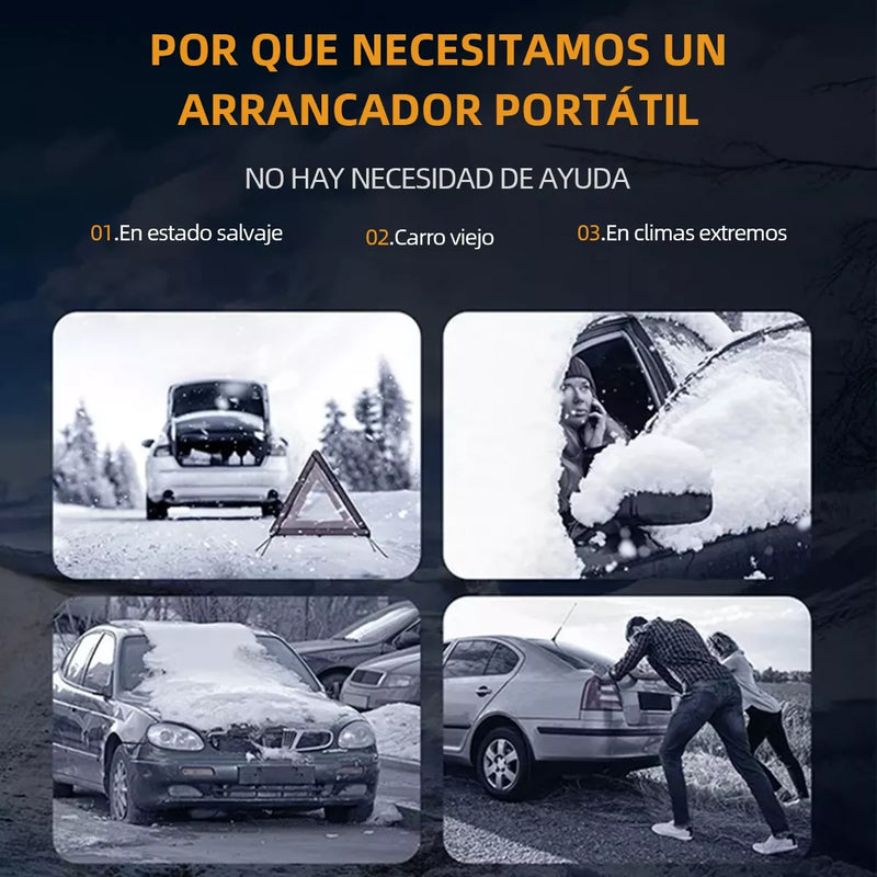 Arrancador de batería de coche de 12V