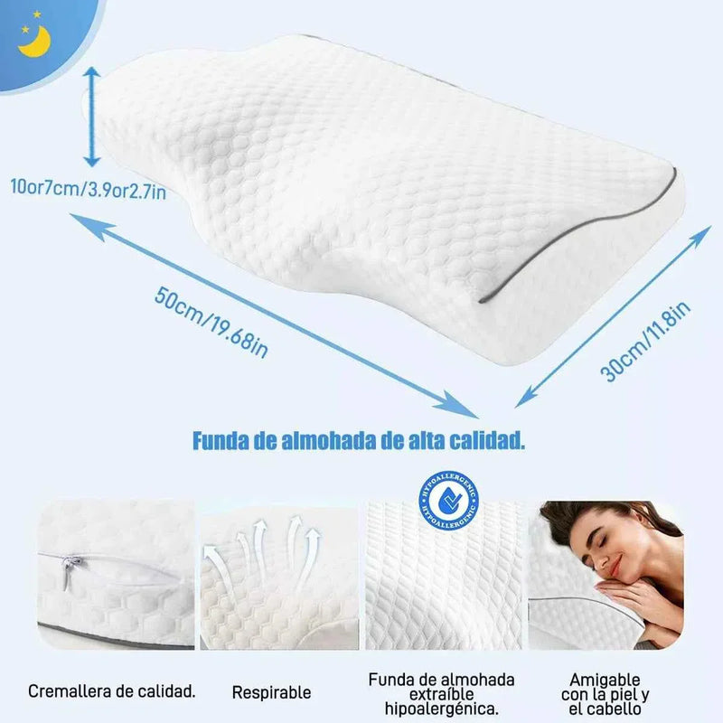 Almohada cervical viscoelástica Cuello
