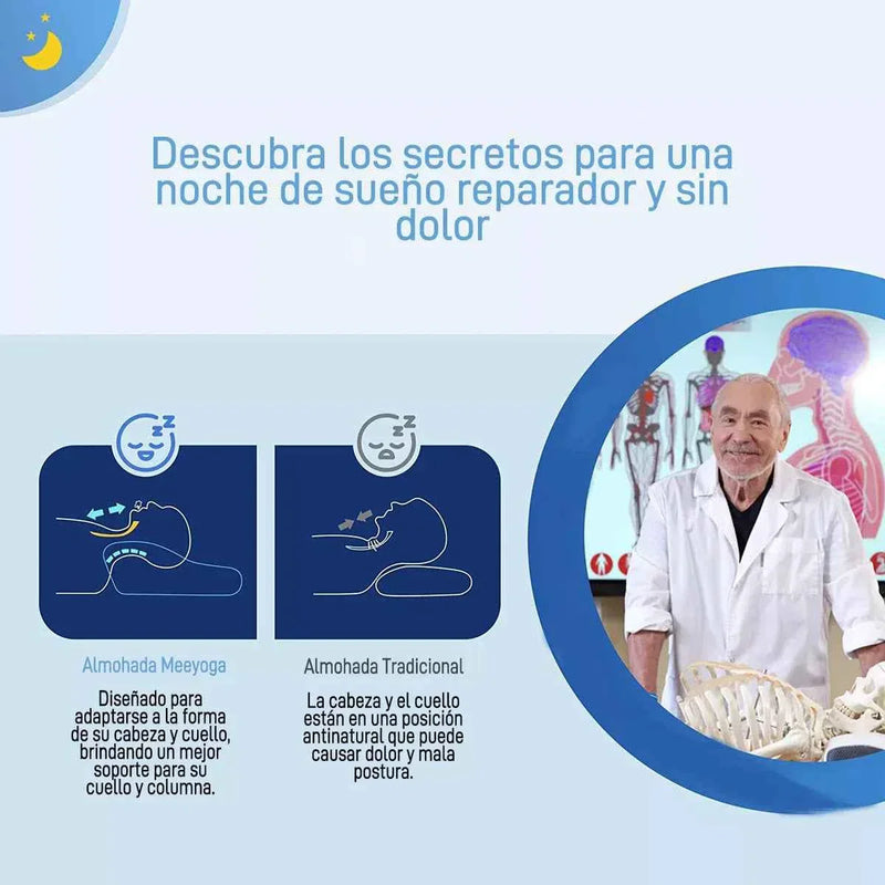 Almohada cervical viscoelástica Cuello