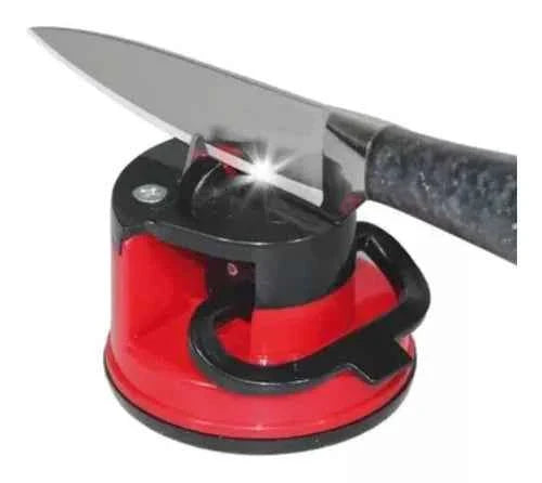 Afilador de cuchillos con ventosa