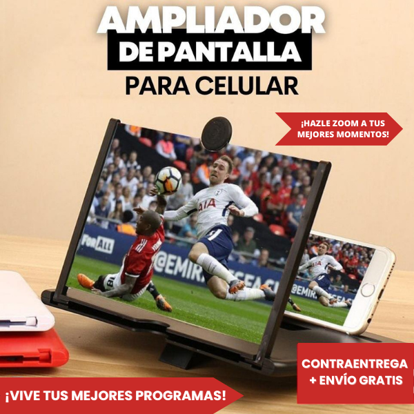Amplificador de pantalla 12" - Negro