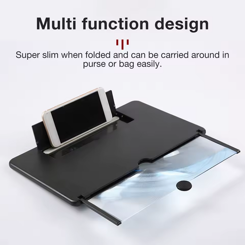 Amplificador de pantalla 12" - Negro