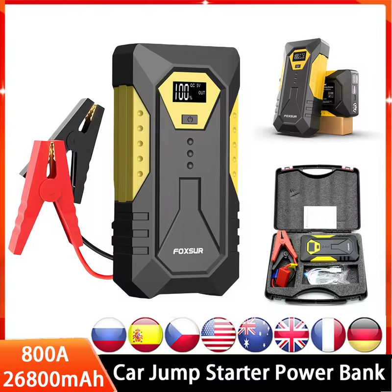 Arrancador de batería de coche de 12V